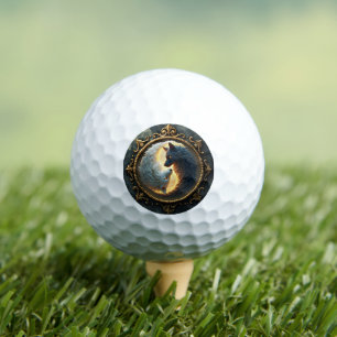 Lunar Balance – Where Shadows Embrace the Light. Golf Balls