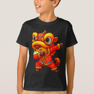 Lunar Chinese New Year Of The Horse Funny Dabbing T-Shirt