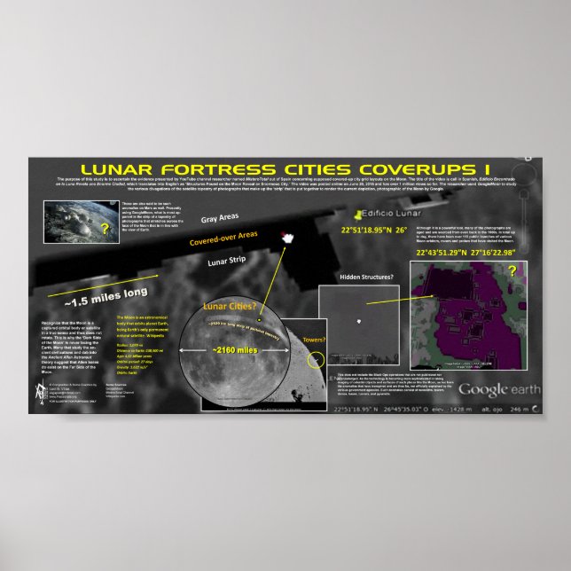Lunar City Complexes Poster (Front)