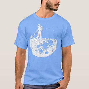 Lunar Cleaner Funny Astronaut Moon Astronomy Lover T-Shirt