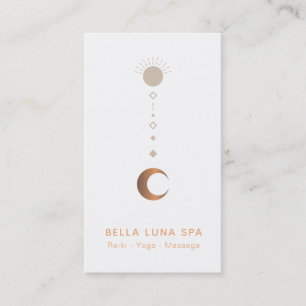 *~* Lunar Cosmic Universe Shaman Moon Totem Business Card