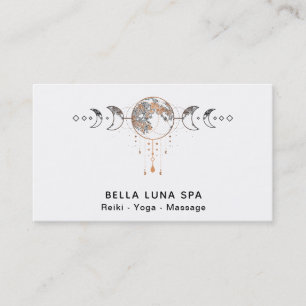 *~* Lunar Cosmos Moon Universe Shaman Moons Business Card