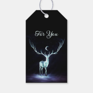 Lunar Deer Protector Customised Gift Tags