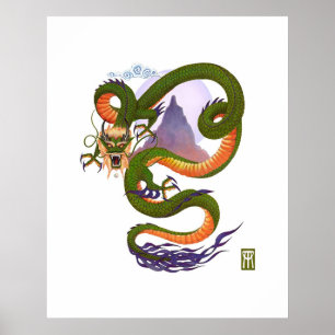 Lunar Dragon print