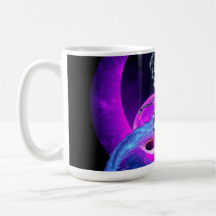 Lunar Drift Skateboard mugs– Neon Space Streetwe Coffee Mug