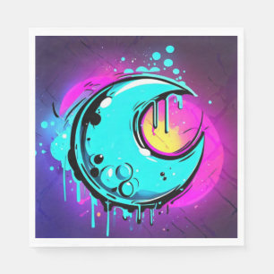 Lunar Drip Napkin