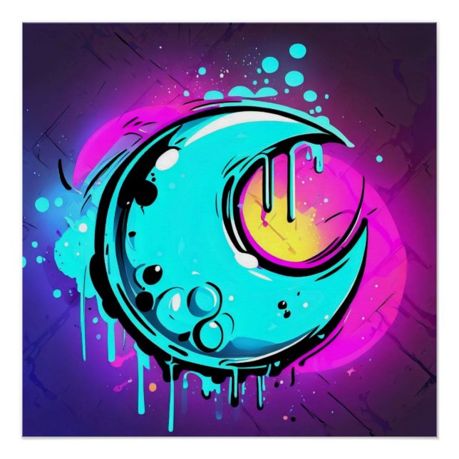 Lunar Drip Poster (Front)