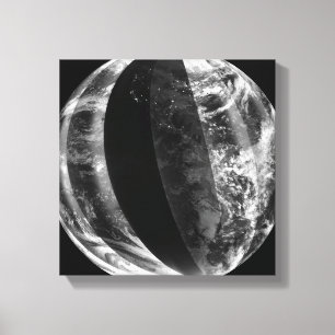 Lunar eclipse canvas print