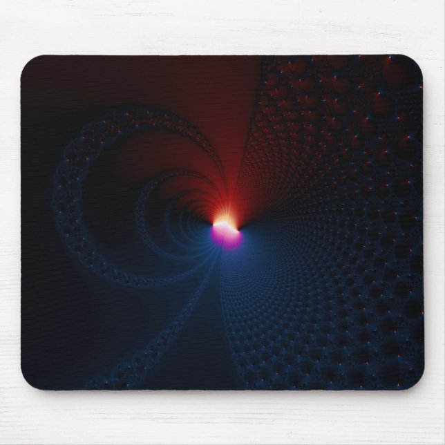 Lunar Eclipse - Fractal Mouse Mat (Front)