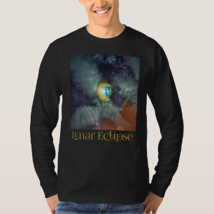 Lunar Eclipse Full Moon Night Sky T-Shirt
