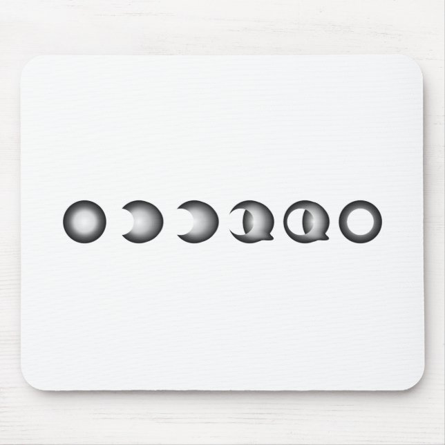 lunar eclipse mouse mat (Front)