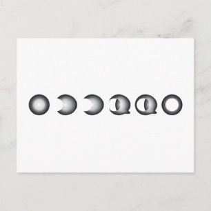 lunar eclipse postcard
