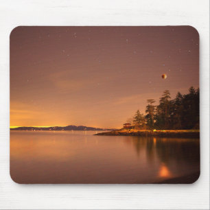 Lunar Eclipse   Victoria, British Columbia Mouse Mat