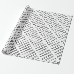 lunar eclipse wrapping paper