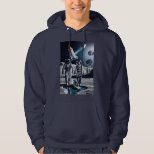 Lunar Expedition Crew Men's Basic Hooded Hoodie