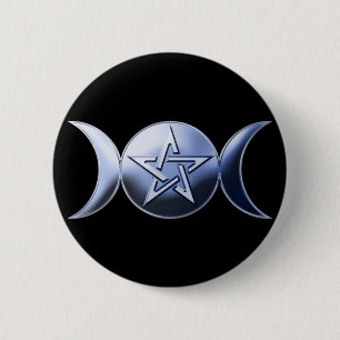 Lunar Goddess Button