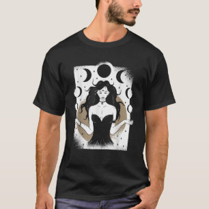 LUNAR GODDESS Costume Wiccan Wicca Pagan Magick Mo T-Shirt