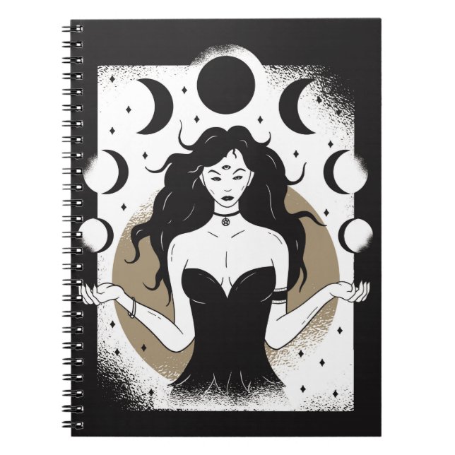 Lunar Goddess Notebook (Front)