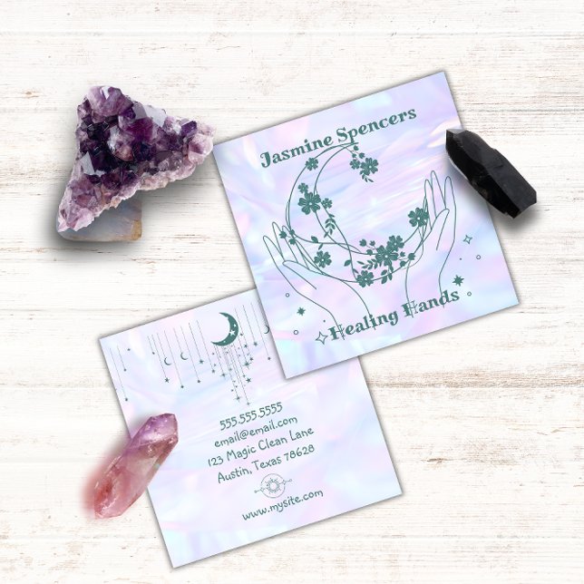 Lunar Holographic Business Card (Creator Uploaded)