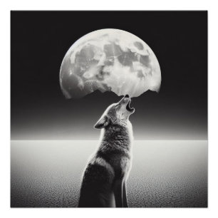 Lunar Howl Poster