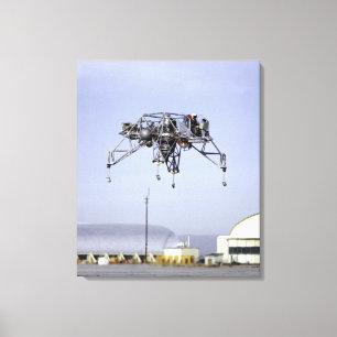 Lunar Landing Research Vehicle in Flight Canvas Print