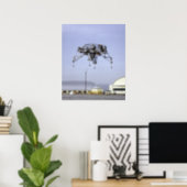 Lunar Landing Research Vehicle in Flight Poster (Home Office)
