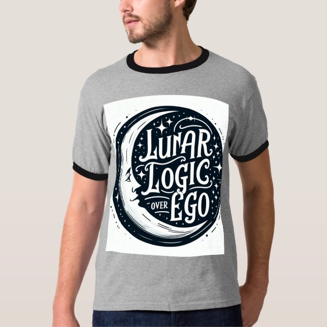Lunar Logic Over Ego T-Shirt (Front)