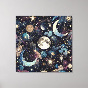 Lunar Magic Canvas Print