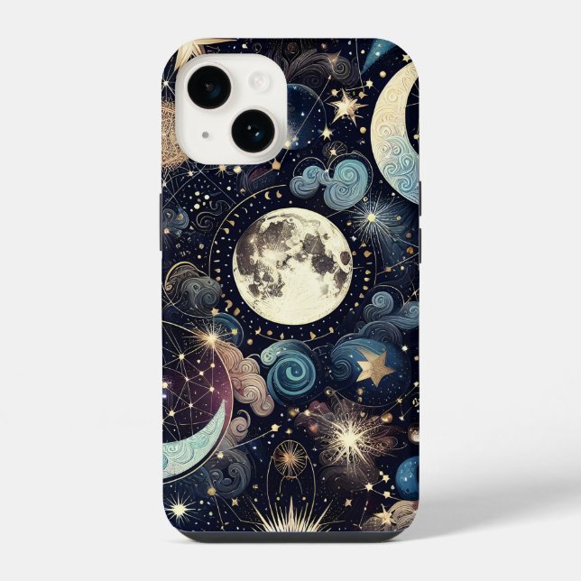 Lunar Magic iPhone Case (Back)