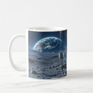 Lunar Mind — Moon Rover AI Computer Mug