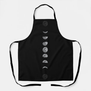 Lunar Moon Phases Celestial Apron