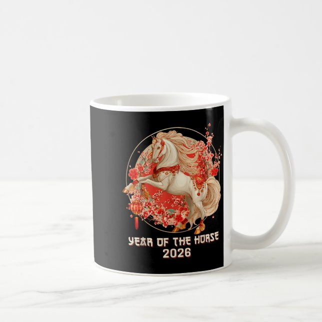 Lunar New Year 2026 Chinese Decoration Year Of The Coffee Mug (Right)