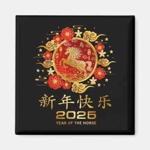 Lunar New Year 2026 Chinese New Year Decorations _ Magnet