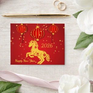 Lunar New Year 2026   Year of the Horse Money Envelope