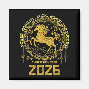 Lunar New Year 2026 Zodiac Horse Collection Magnet