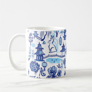 Lunar New Year Rabbit Chinoiserie Mug