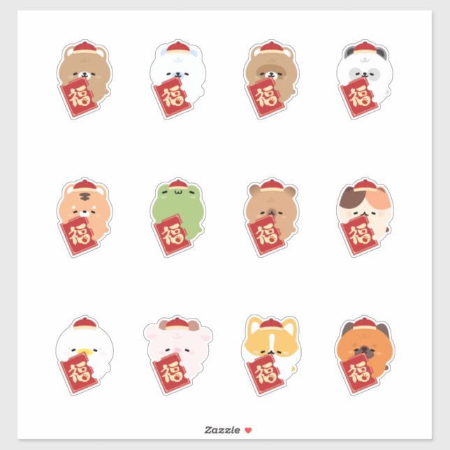 Lunar New Year - Red Packet Fortune (Sheet)