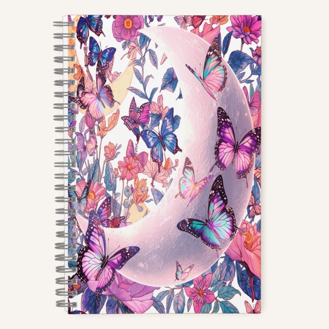 Lunar Notebook – Celestial Journal for Dreamers (Front)