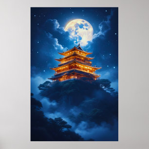 Lunar Palace in the Celestial Mountains Poster