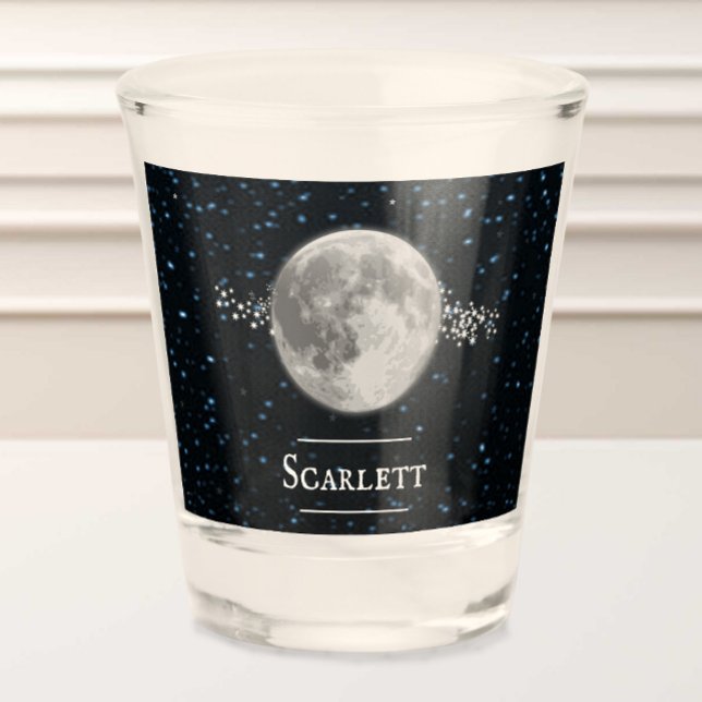 Lunar Personalised Shot Glass (Lunar Personalized Shot Glass)