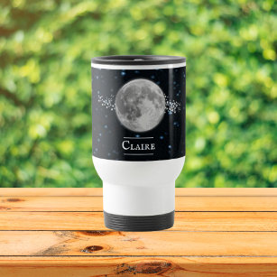 Lunar Personalised Travel Mug