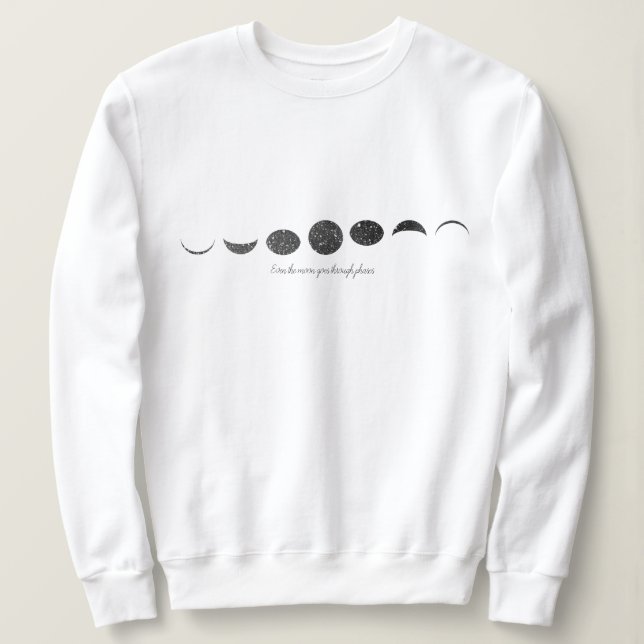 Lunar Phase Sweatshirt (Design Front)