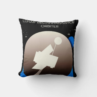 Lunar Reconnaissance Orbiter Space Art Cushion