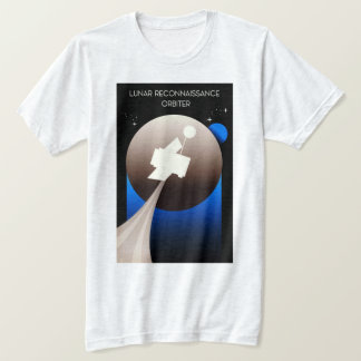 Lunar Reconnaissance Orbiter Space Art T-Shirt
