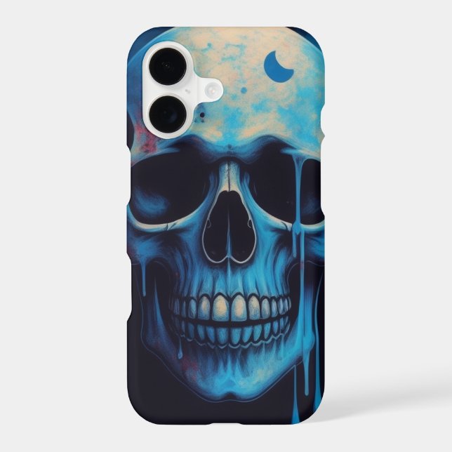 Lunar Skull Drip - Artistic (Back)