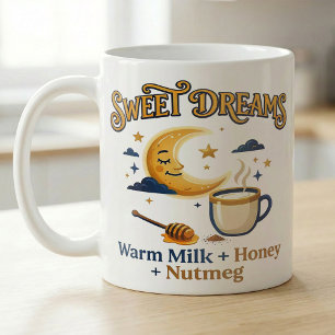 Lunar Sleep Drink Recipe Honey Nutmeg Coffee Mug