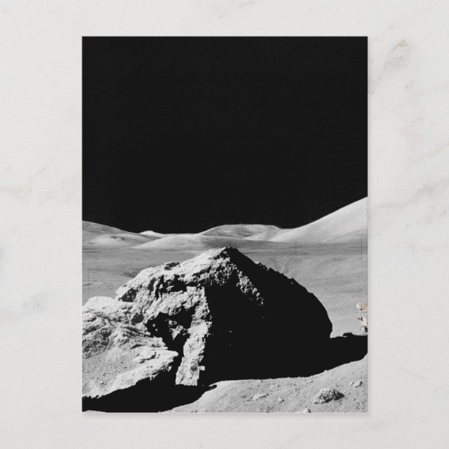 Lunar surface postcard (Front)
