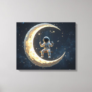 Lunar Swing Canvas Print