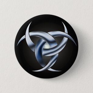 Lunar Triple Goddess Button