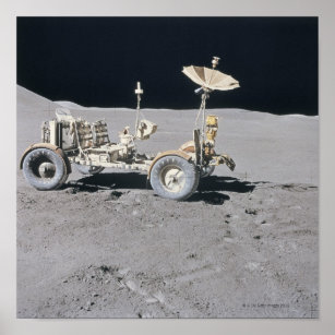 Lunar Vehicle Poster